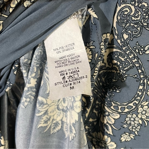 Sadie & Sage floral loose fit sleeveless casual dress women Size Medium - Picture 7 of 9